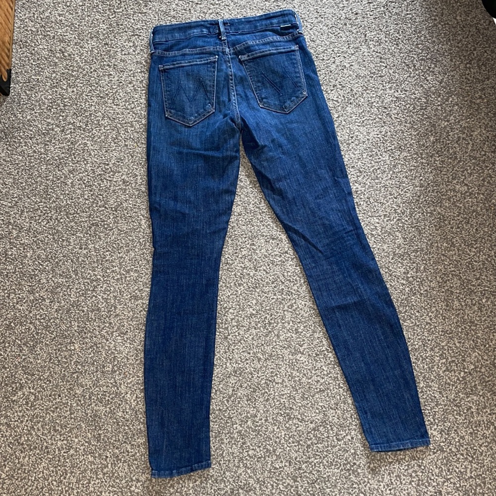 Mother “The looker” clean sweep denim